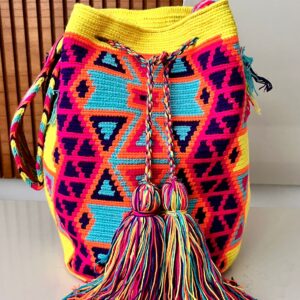 Bolsa com desenho colorida G
