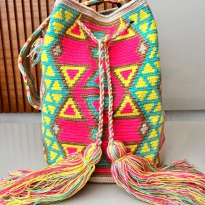 Bolsa com desenho colorida G